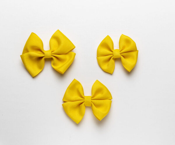 Yellow bows