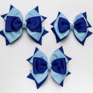 Blue & Royal Blue bows