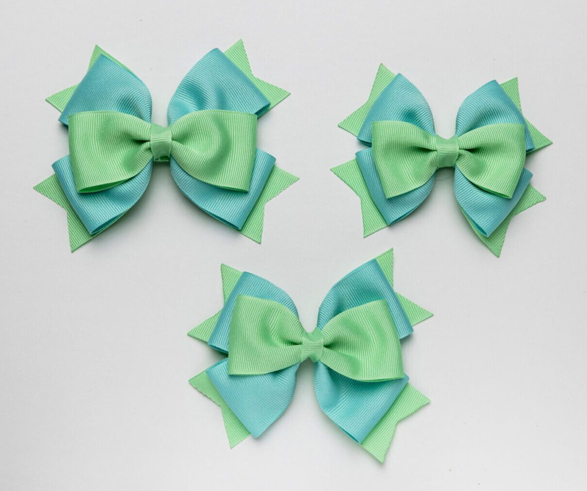 Aqua & Mint bows